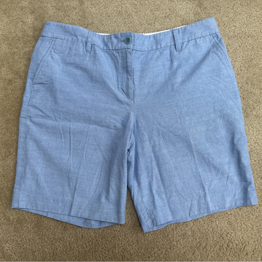 Talbots Sz 16P Light Blue Women's Perfect Short